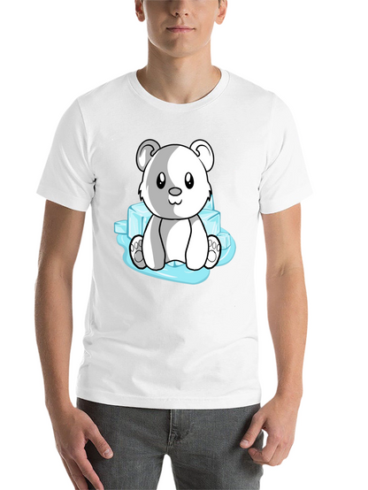 Cute Polar Bear on Ice T-Shirt