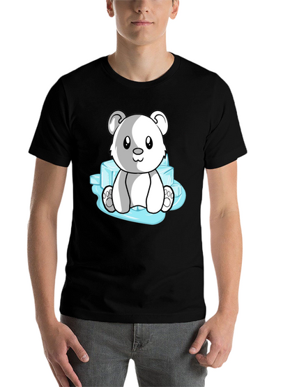 Cute Polar Bear on Ice T-Shirt