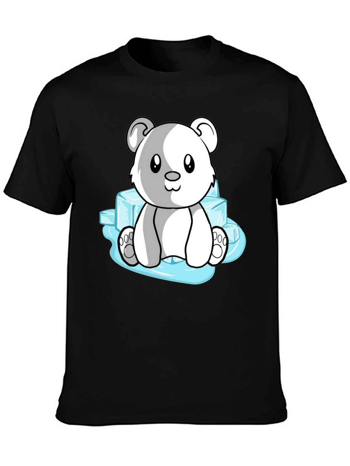 Cute Polar Bear on Ice T-Shirt