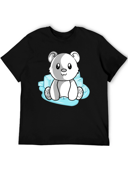 Cute Polar Bear on Ice T-Shirt