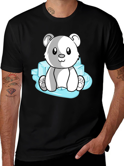 Cute Polar Bear on Ice T-Shirt