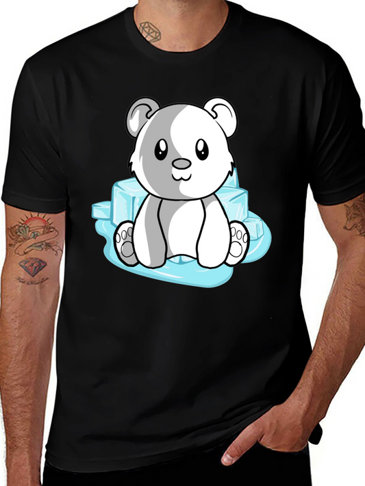 Cute Polar Bear on Ice T-Shirt