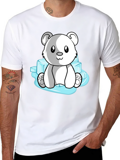 Cute Polar Bear on Ice T-Shirt
