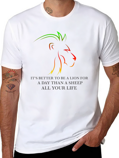 Lion T-Shirt: Better to Be a Lion