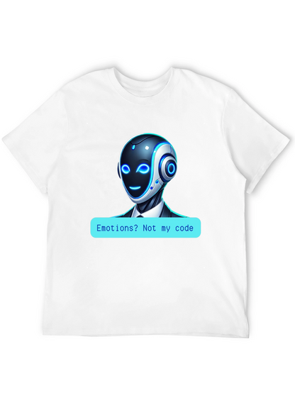 Robot Code T-Shirt - No Emotions!