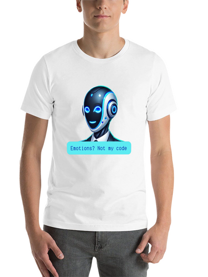 Robot Code T-Shirt - No Emotions!