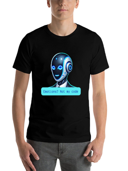 Robot Code T-Shirt - No Emotions!
