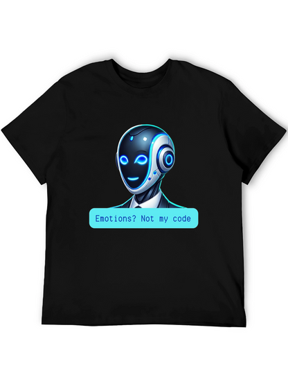 Robot Code T-Shirt - No Emotions!