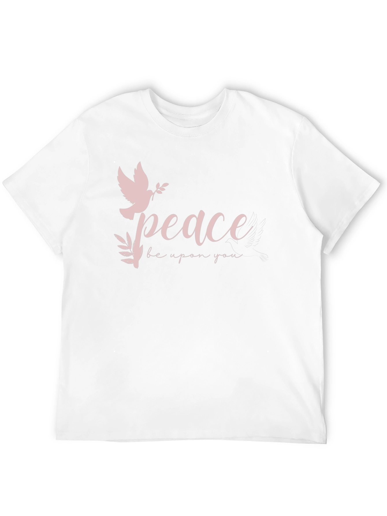 Peace Dove Graphic Black T-Shirt