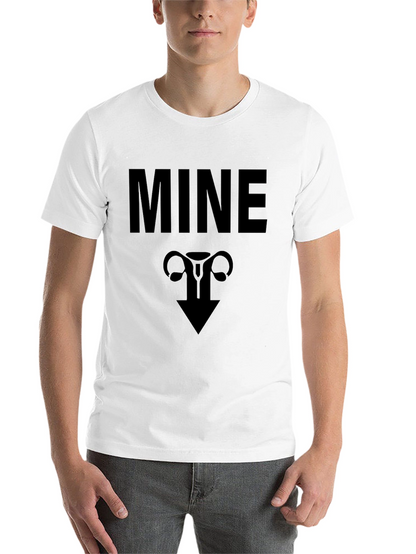 MINE Uterus Graphic T-Shirt