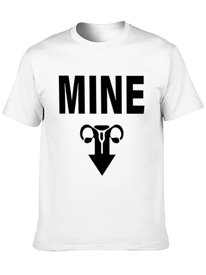 MINE Uterus Graphic T-Shirt