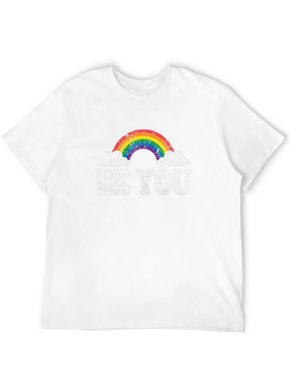 Be You Rainbow Graphic Tee - Pride Fashion