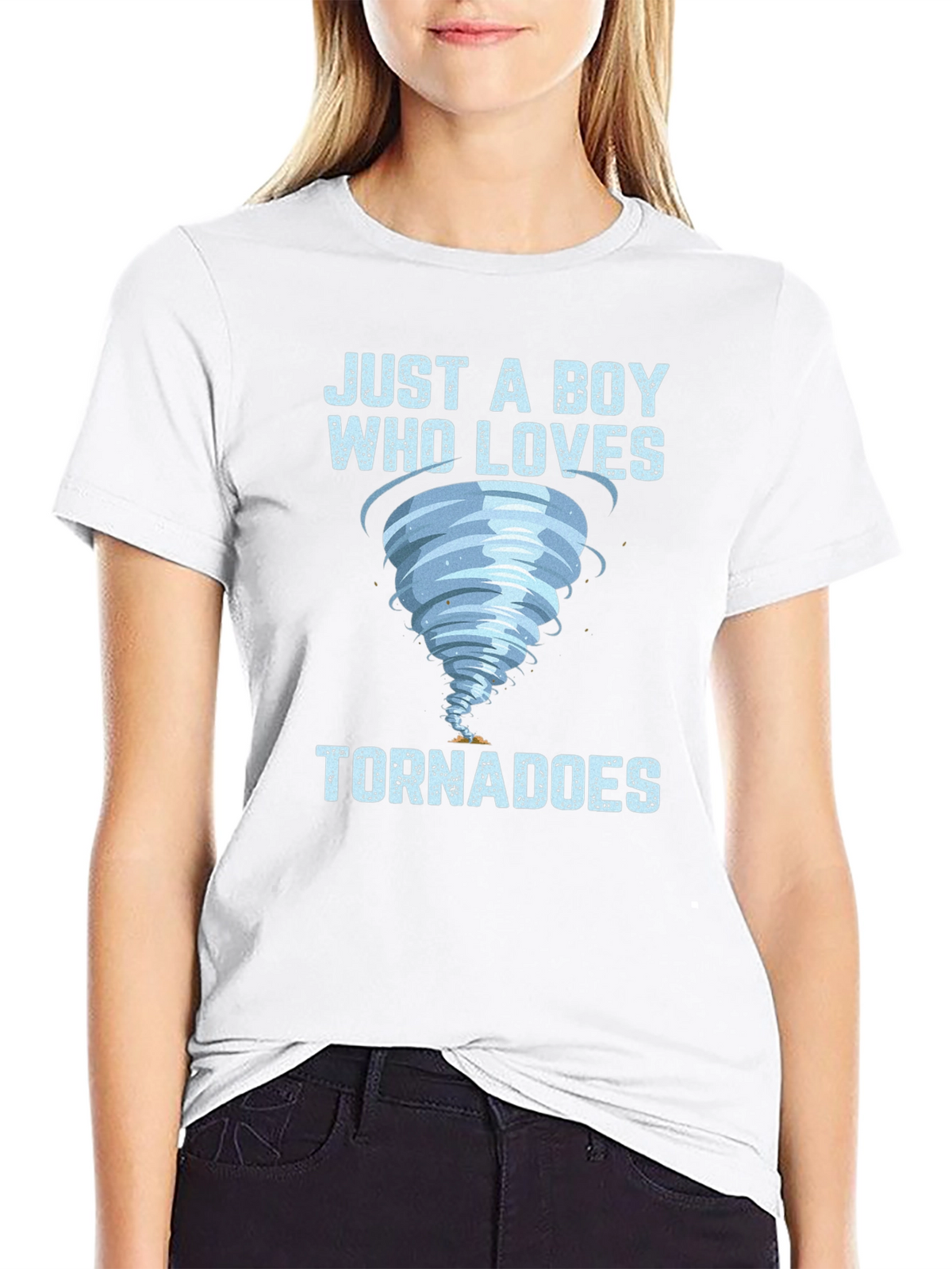 Just a Boy Who Loves Tornadoes T-Shirt