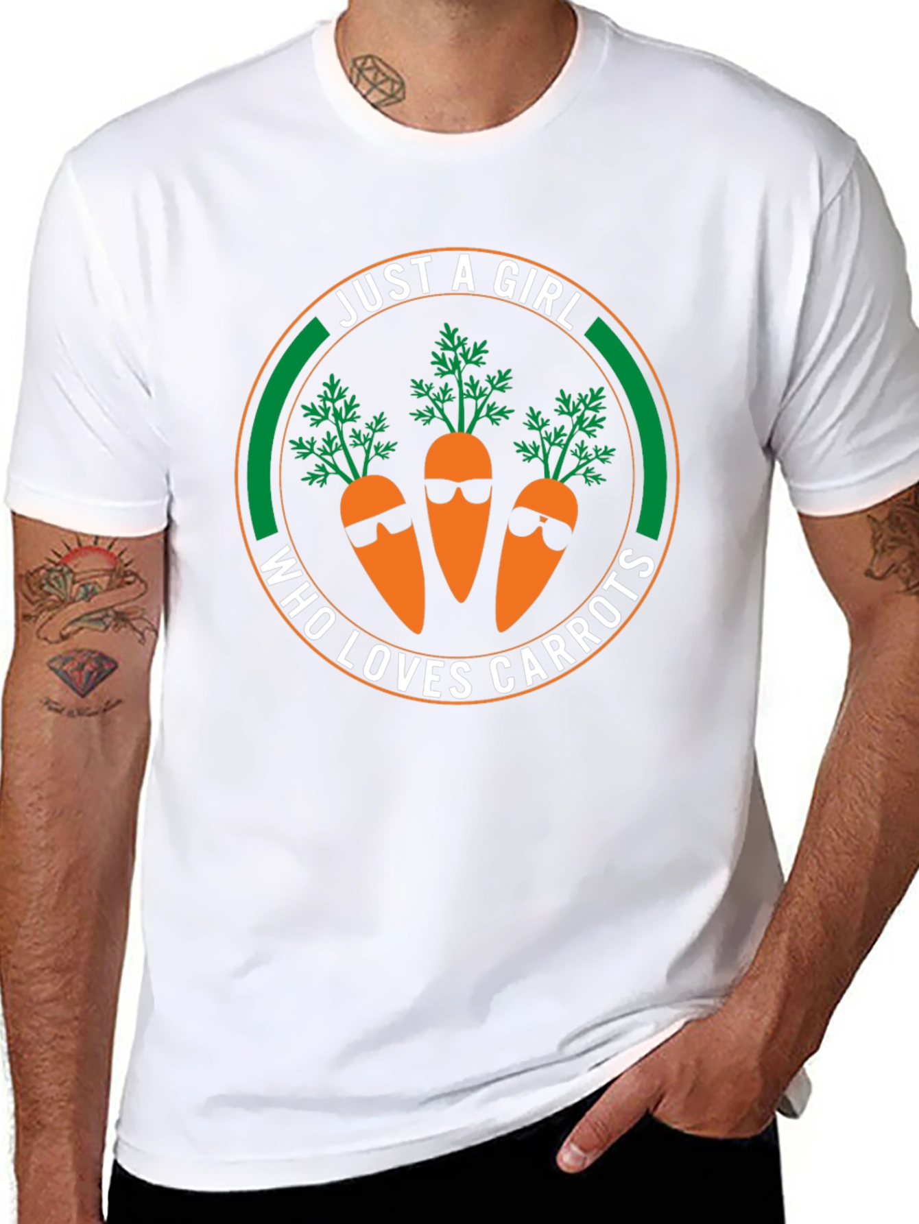 Just A Girl Who Loves Carrots T-Shirt