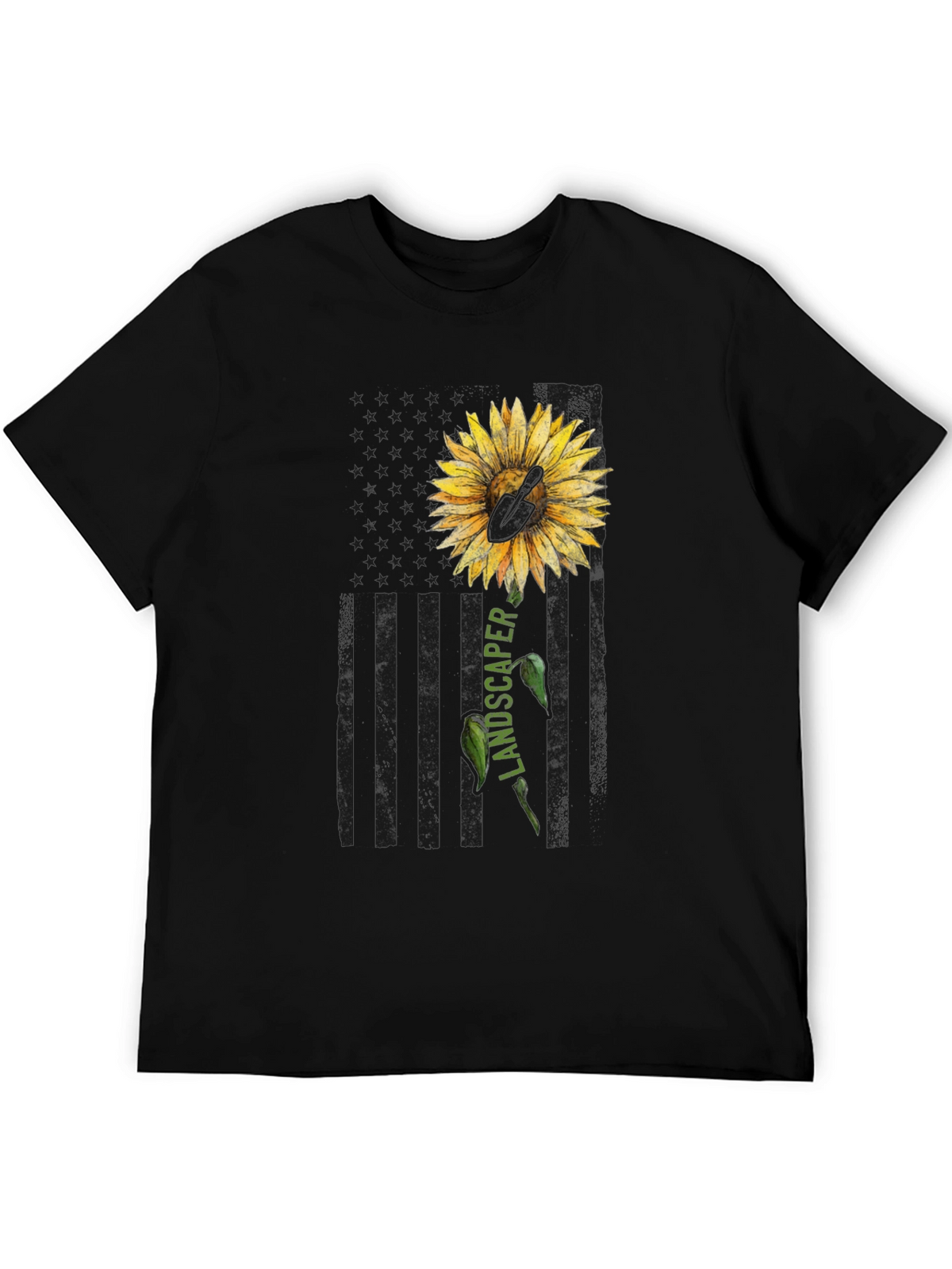 Sunflower Landscaper Graphic Tee