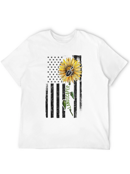 Sunflower Landscaper Graphic Tee