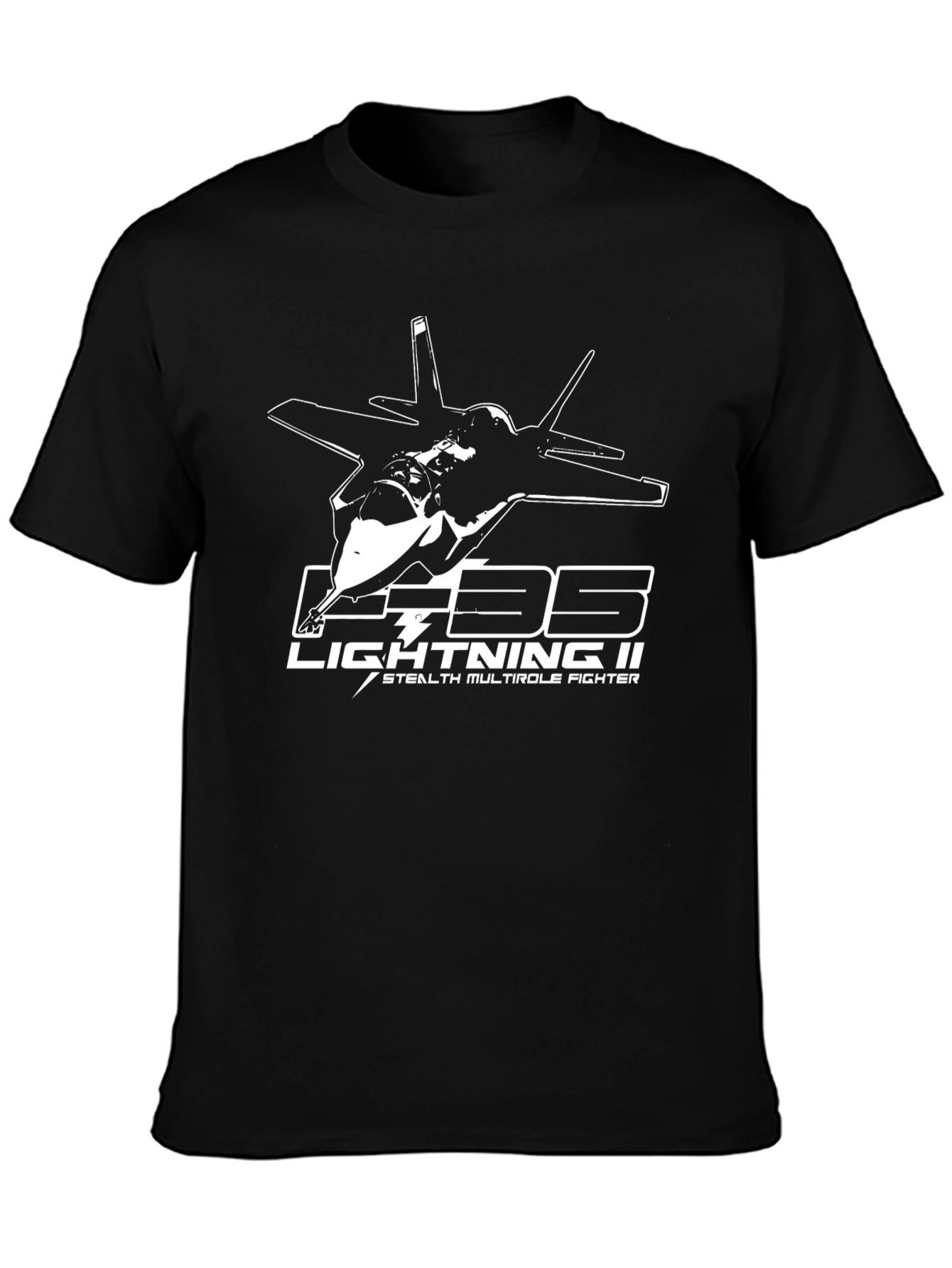 F-35 Lightning II Stealth Fighter Graphic T-Shirt