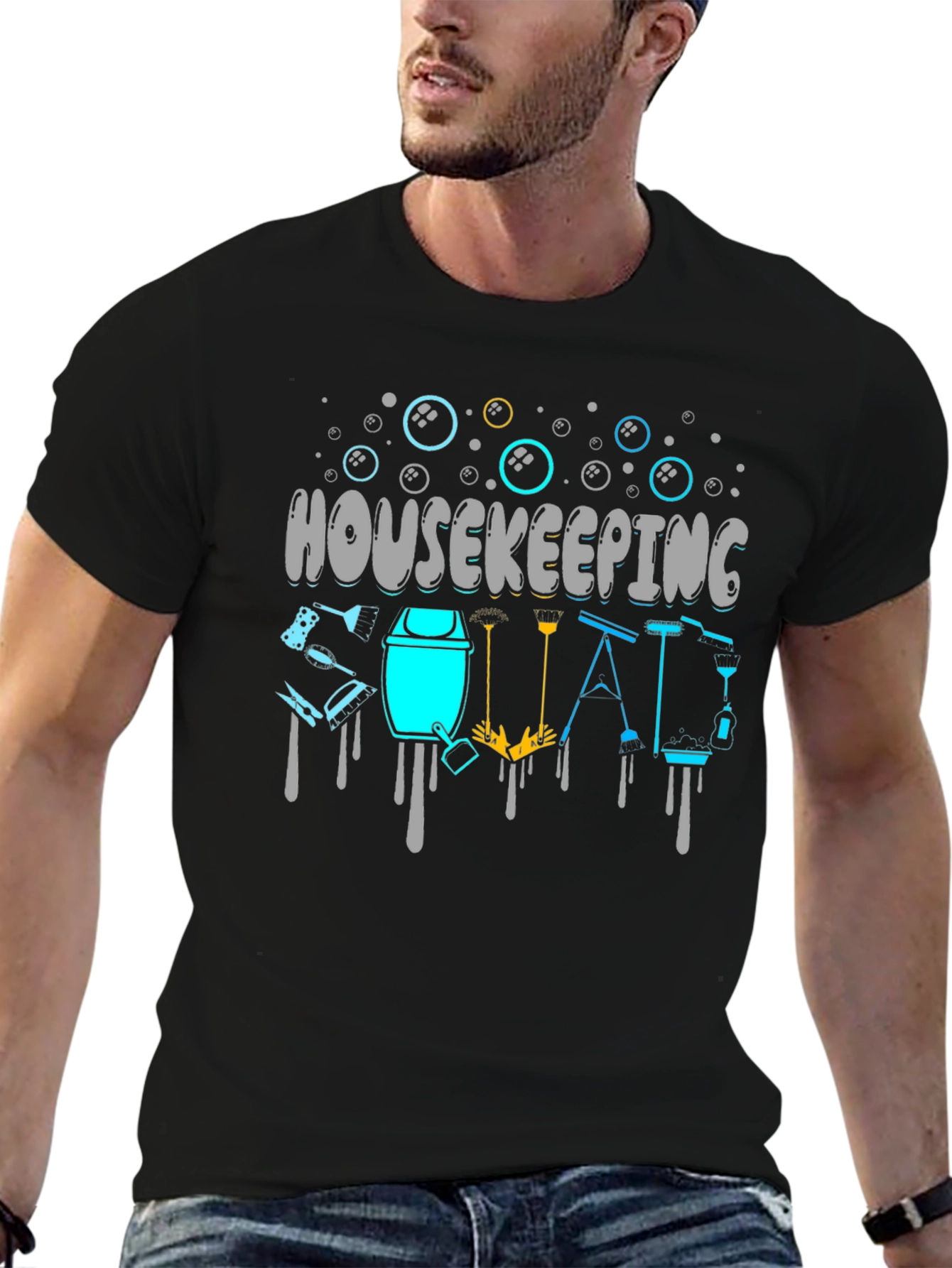 Housekeeping Squad T-Shirt - Cleaning Crew Tee