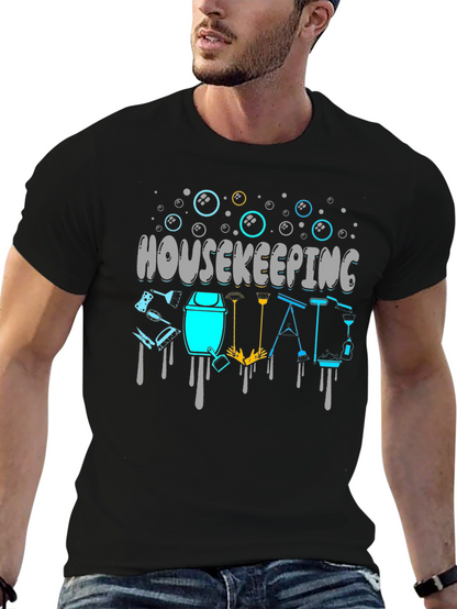 Housekeeping Squad T-Shirt - Cleaning Crew Tee