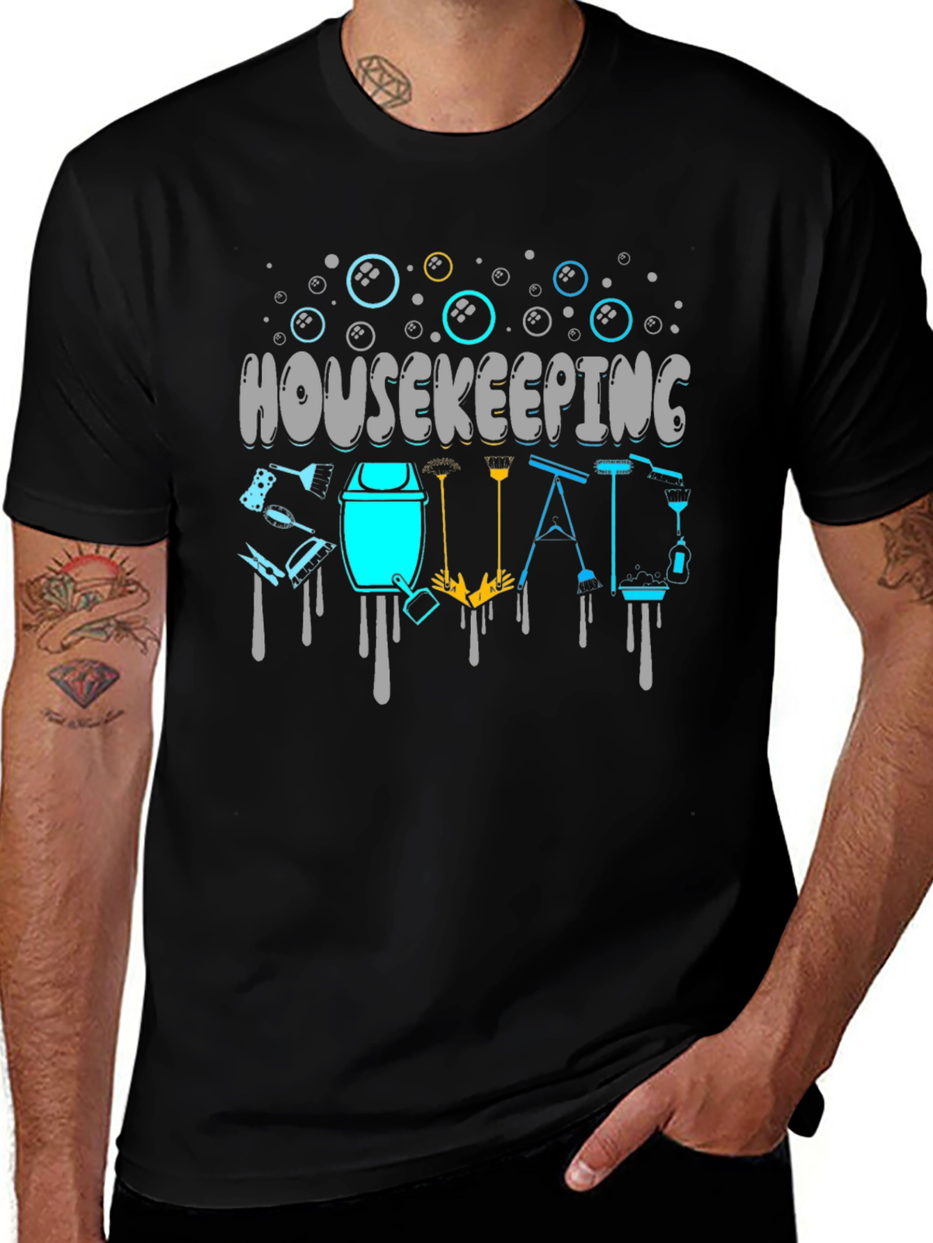 Housekeeping Squad T-Shirt - Cleaning Crew Tee