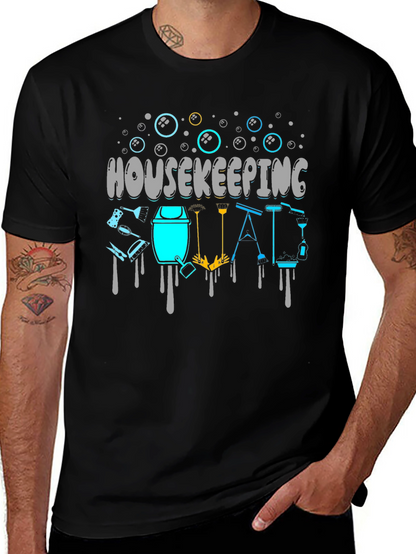 Housekeeping Squad T-Shirt - Cleaning Crew Tee