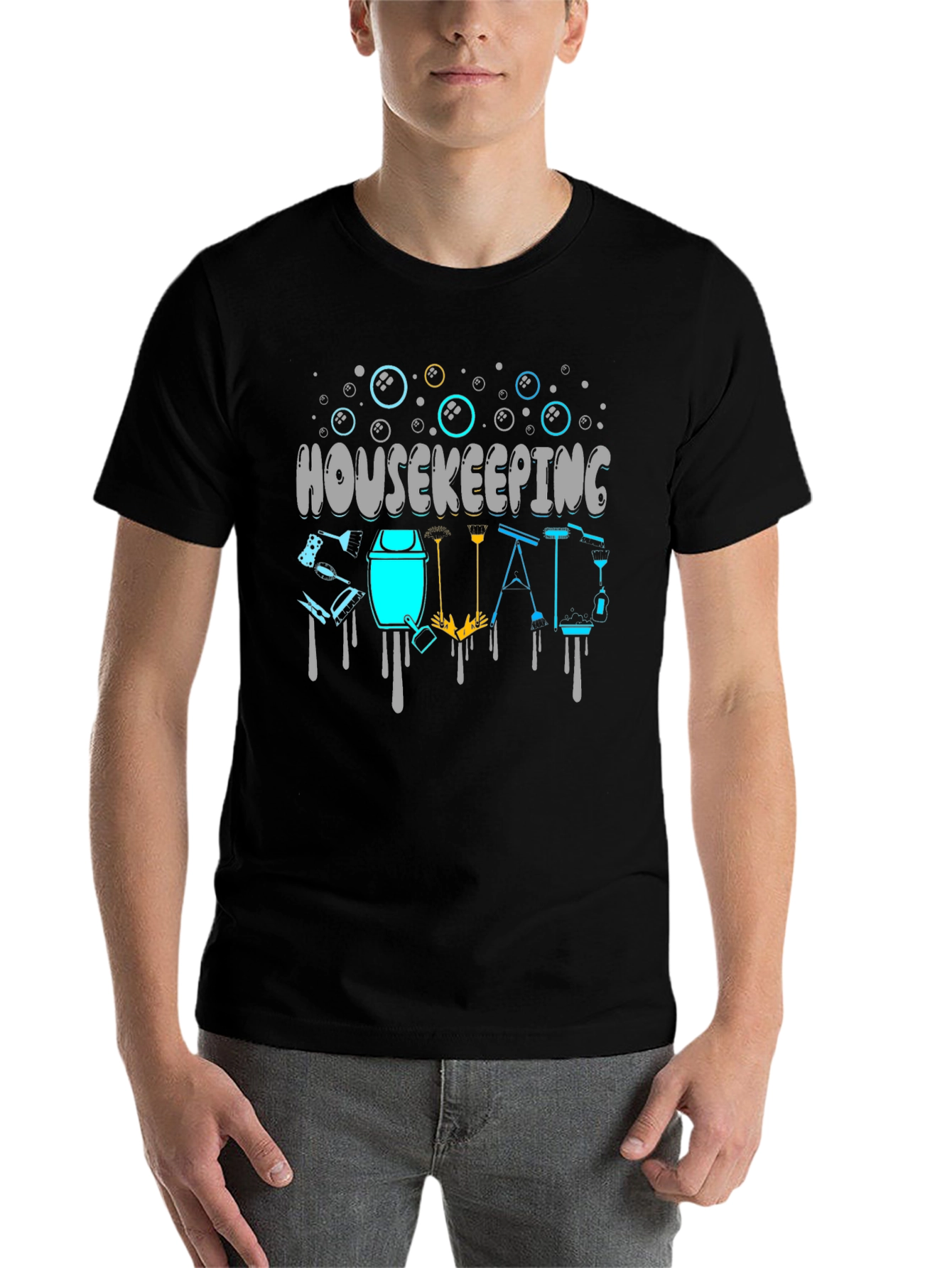 Housekeeping Squad T-Shirt - Cleaning Crew Tee