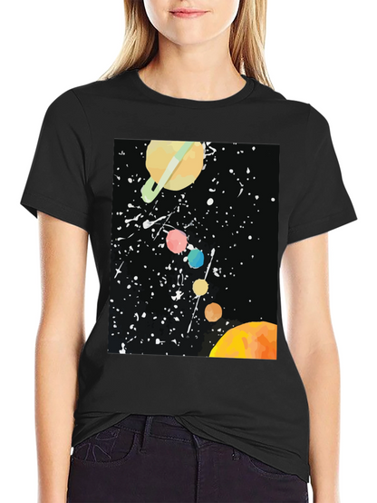 Cosmic Planets Graphic Tee