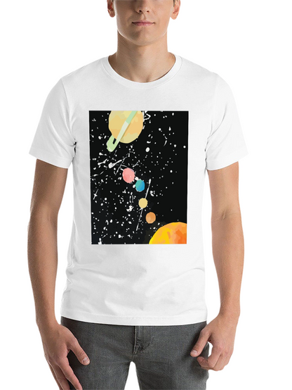 Cosmic Planets Graphic Tee