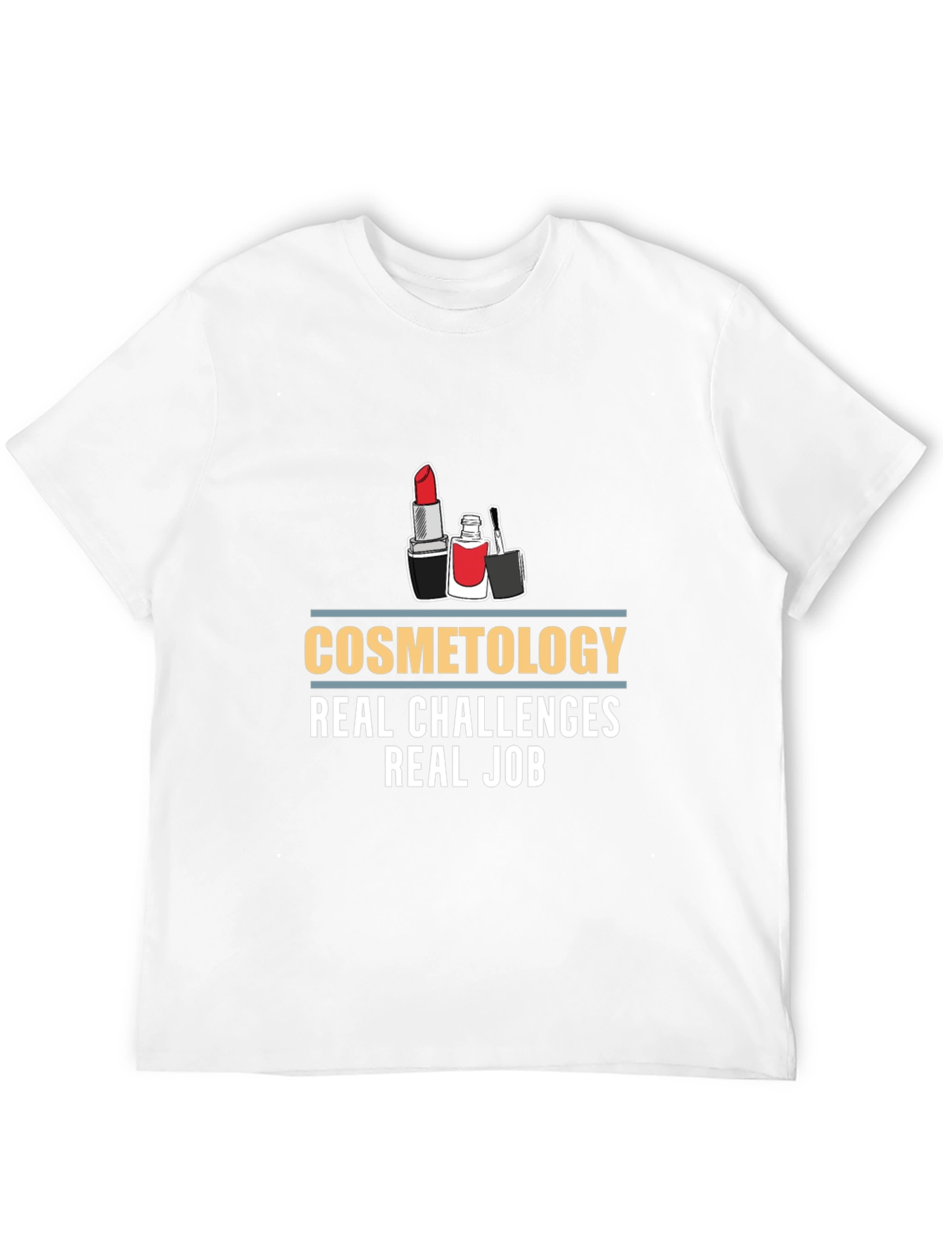 Cosmetology Real Challenges Black T-Shirt