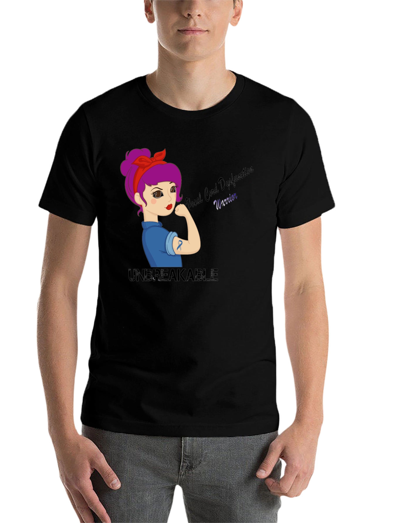 Vocal Cord Dysfunction Warrior T-Shirt