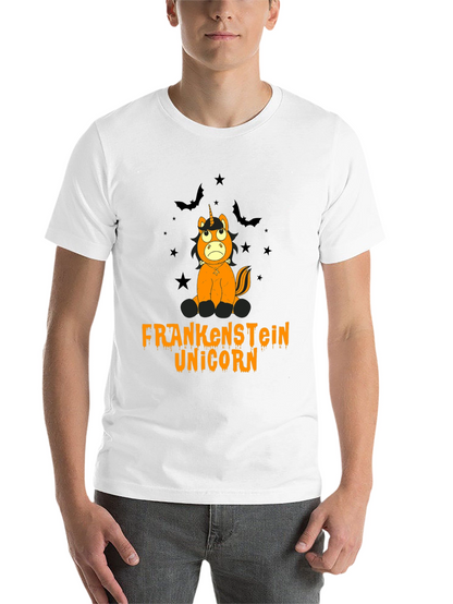 Frankenstein Unicorn Halloween Graphic Tee