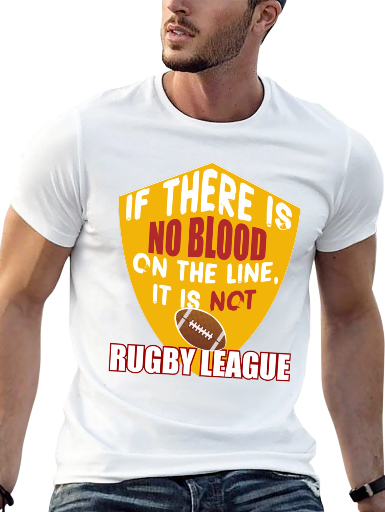 Rugby League Graphic T-Shirt