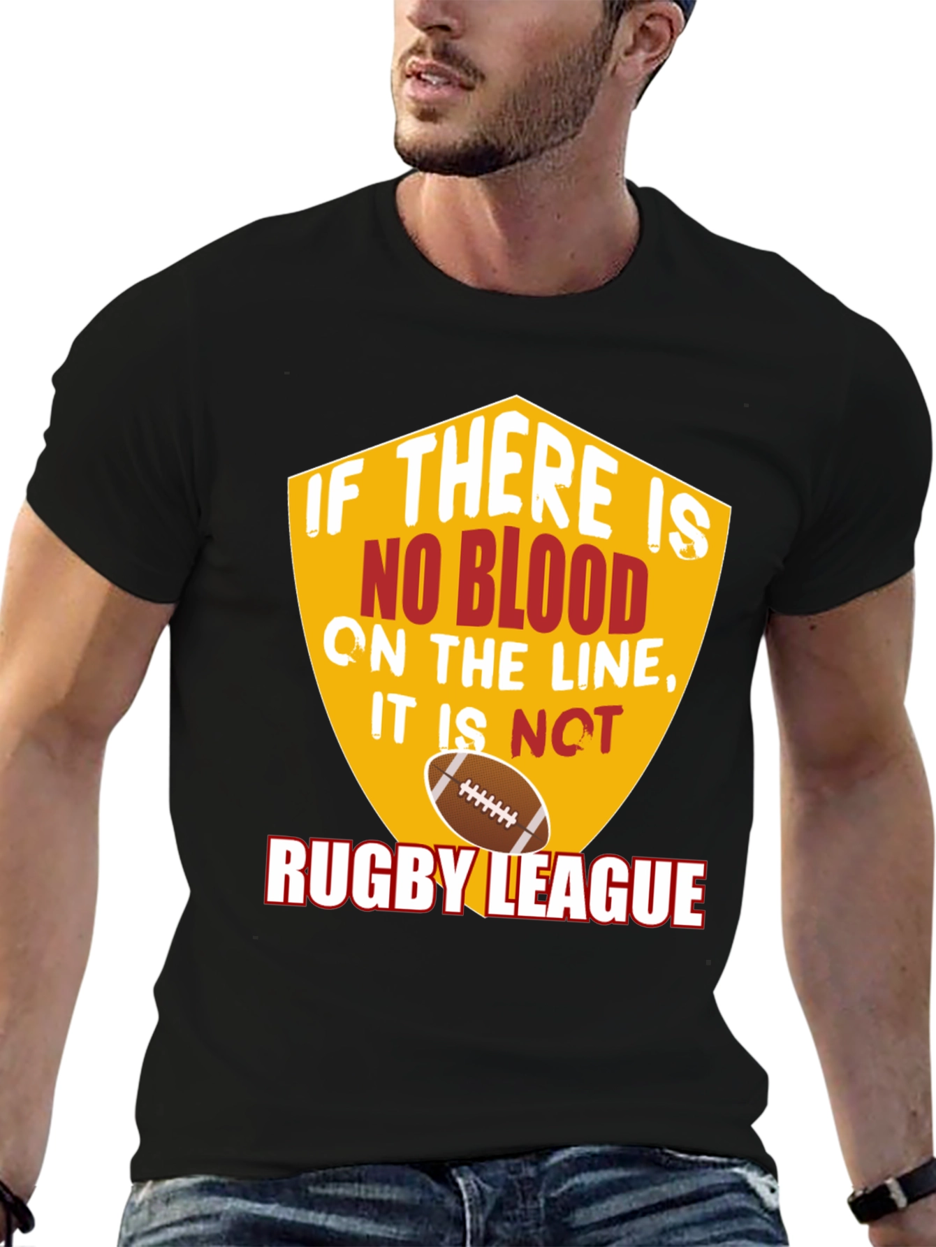 Rugby League Graphic T-Shirt