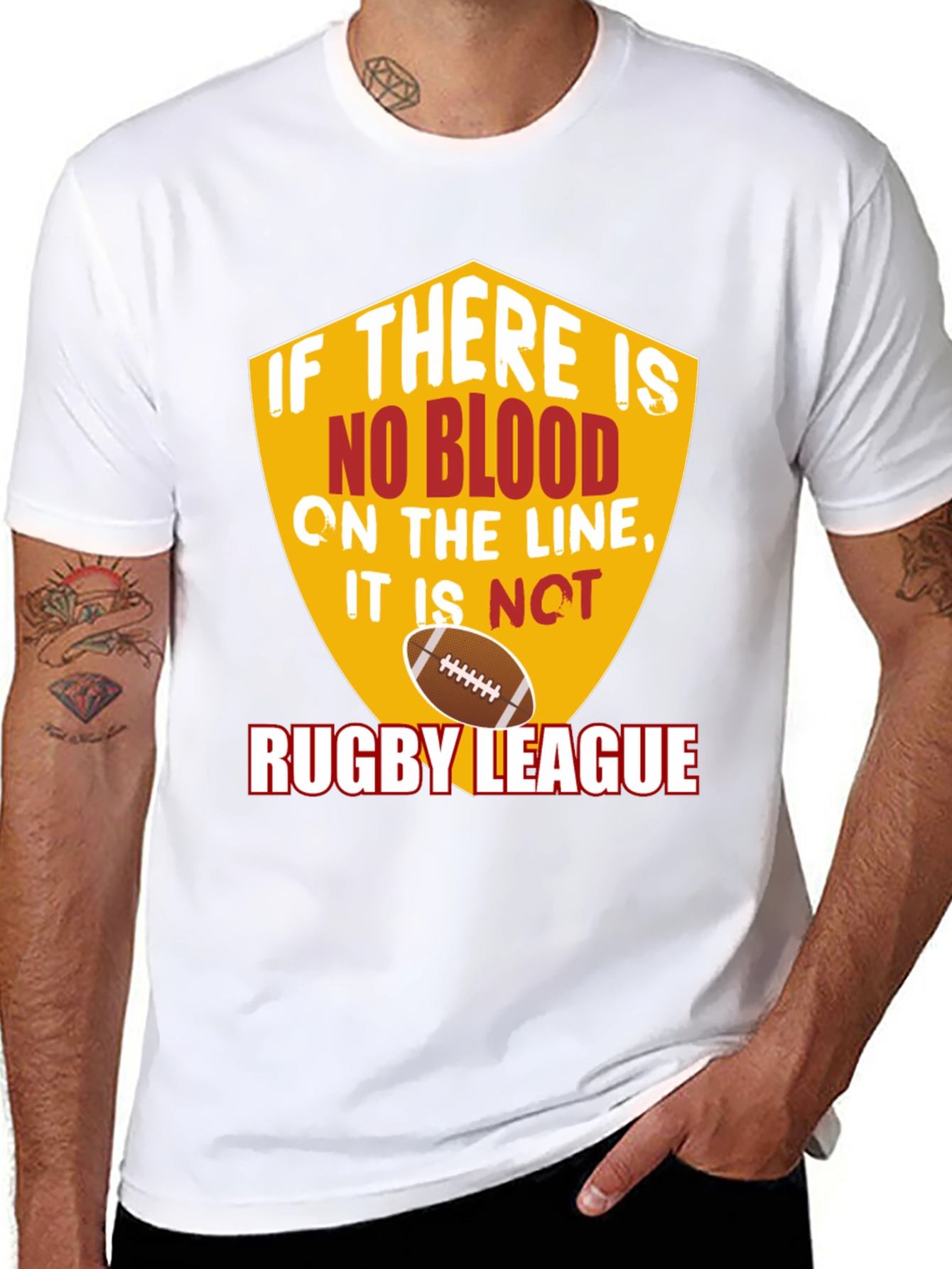 Rugby League Graphic T-Shirt