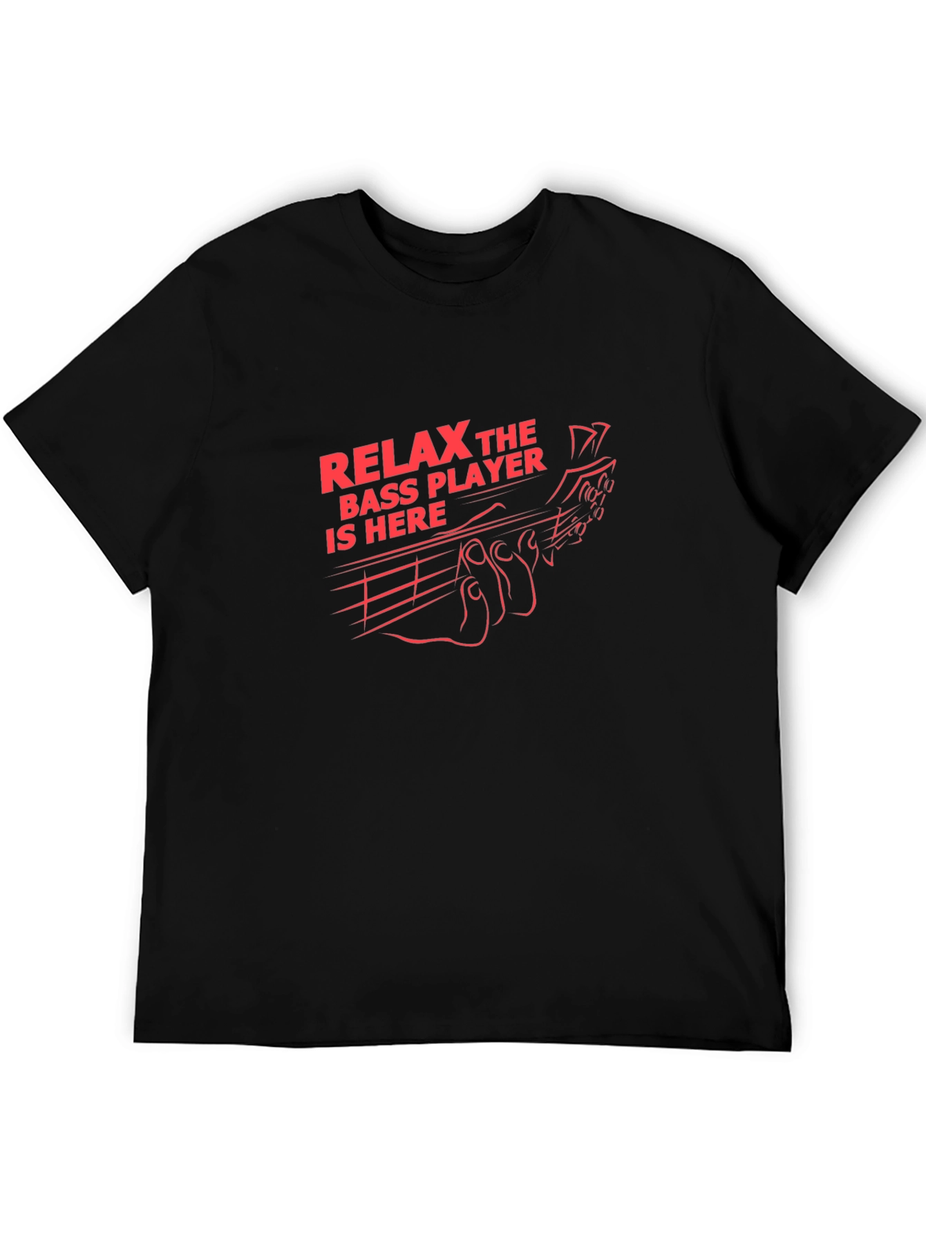 Bass Player Graphic T-Shirt - Musician Tee