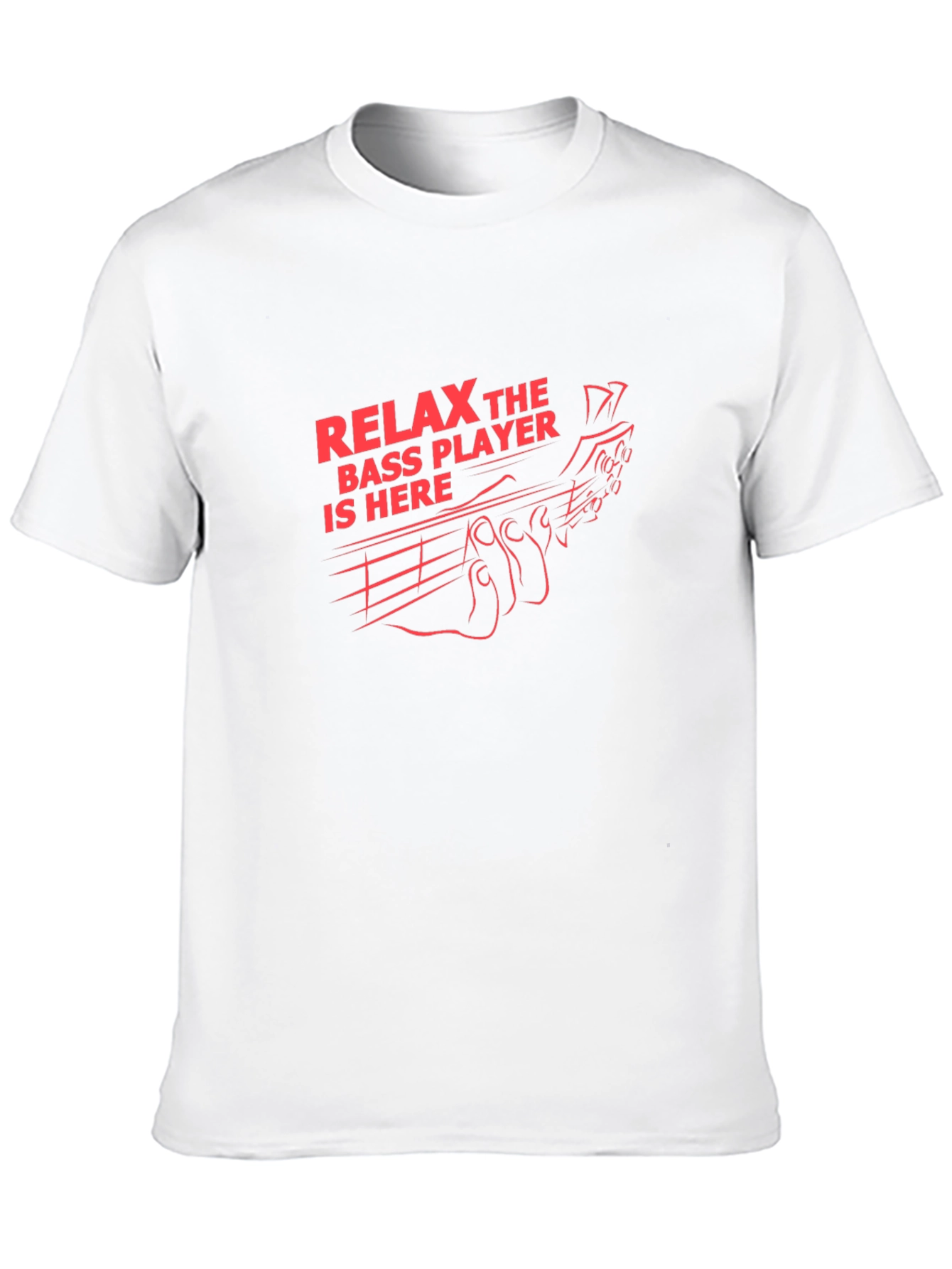 Bass Player Graphic T-Shirt - Musician Tee