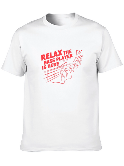 Bass Player Graphic T-Shirt - Musician Tee