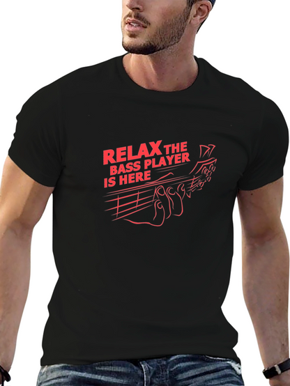 Bass Player Graphic T-Shirt - Musician Tee
