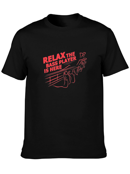 Bass Player Graphic T-Shirt - Musician Tee