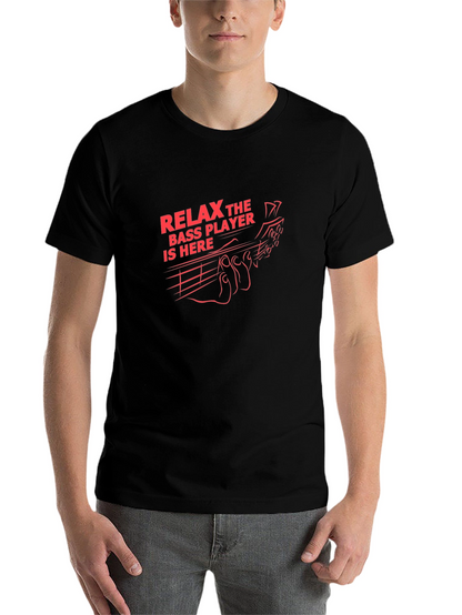 Bass Player Graphic T-Shirt - Musician Tee