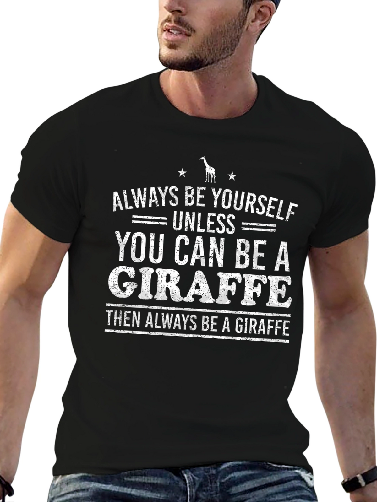 Be a Giraffe Graphic T-Shirt