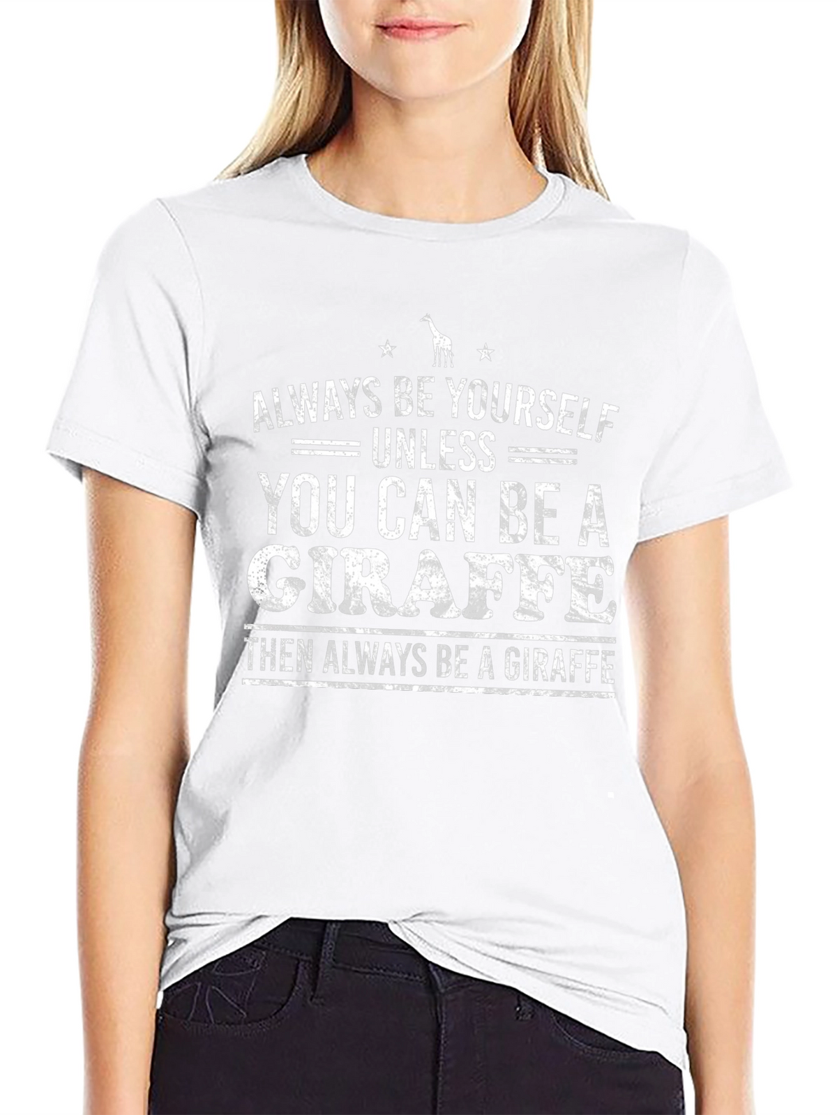 Be a Giraffe Graphic T-Shirt