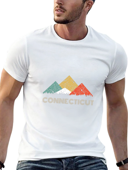 Retro Connecticut Mountain T-Shirt