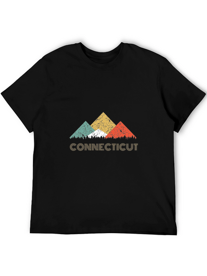 Retro Connecticut Mountain T-Shirt