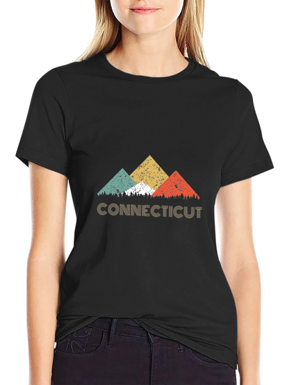 Retro Connecticut Mountain T-Shirt