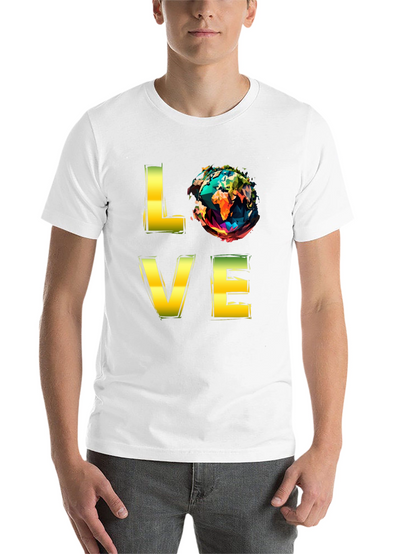 Love Earth Graphic Tee - Eco Friendly Design
