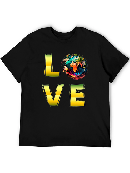 Love Earth Graphic Tee - Eco Friendly Design
