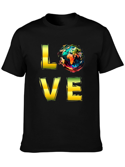 Love Earth Graphic Tee - Eco Friendly Design