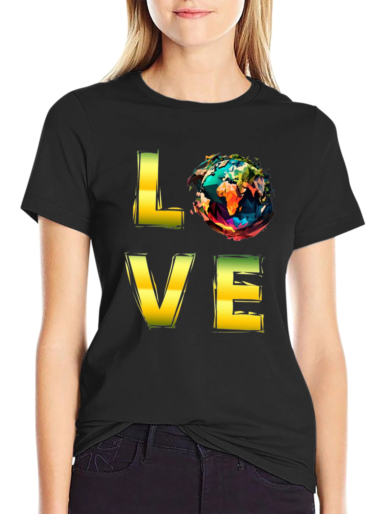 Love Earth Graphic Tee - Eco Friendly Design