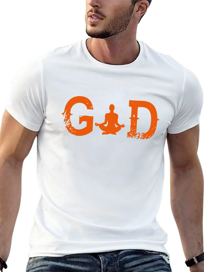 God Yoga Graphic T-Shirt - Relaxed Fit